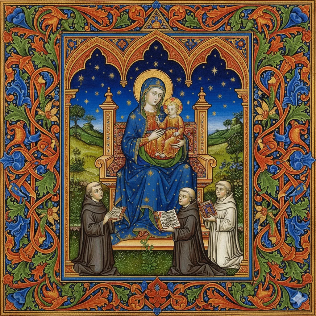 Saint Mary protects the creators of AI prompts picture 1 of 1