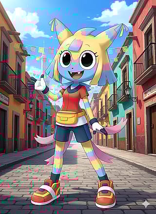 Yatta Wears May's Outfit'