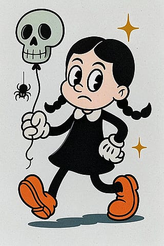 Wednesday Addams'