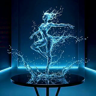 Things made of Water : dancer!'