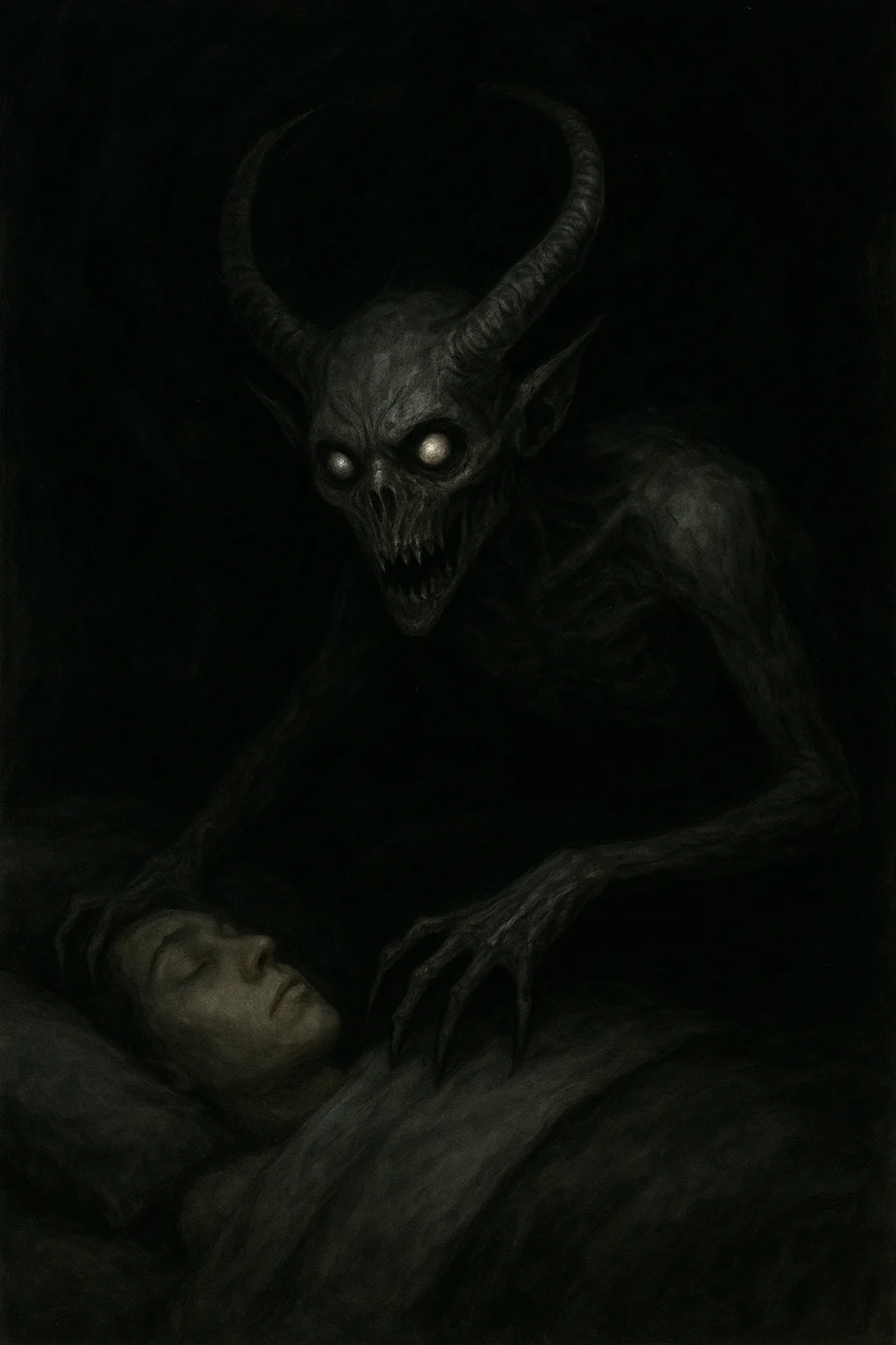 sleeping paralysis demon . picture 1 of 1