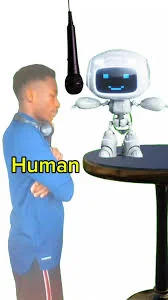 I asked an CHATGPT to create me an image of a rapper rapping against an AI! Here's what I got in return! picture 1 of 1