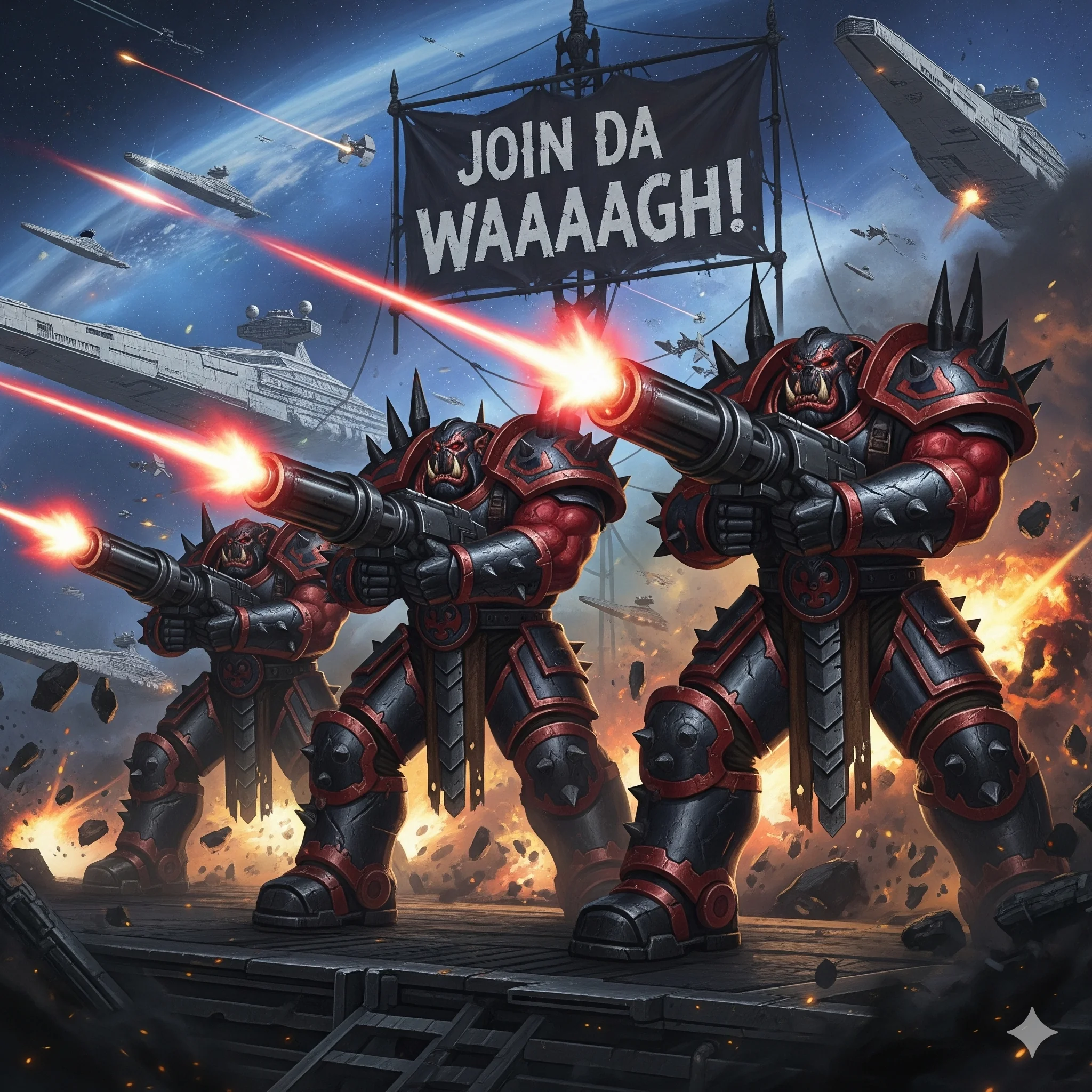 If Orks were in Star Wars..star WAAAAAGHS? picture 3 of 5