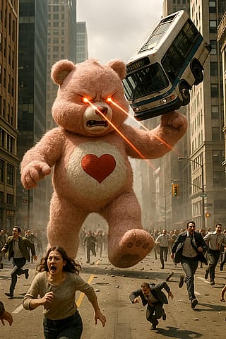 Death ray bear'