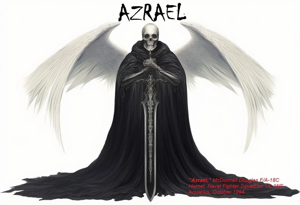Nose Art: Azrael, the Angel of Death picture 1 of 1