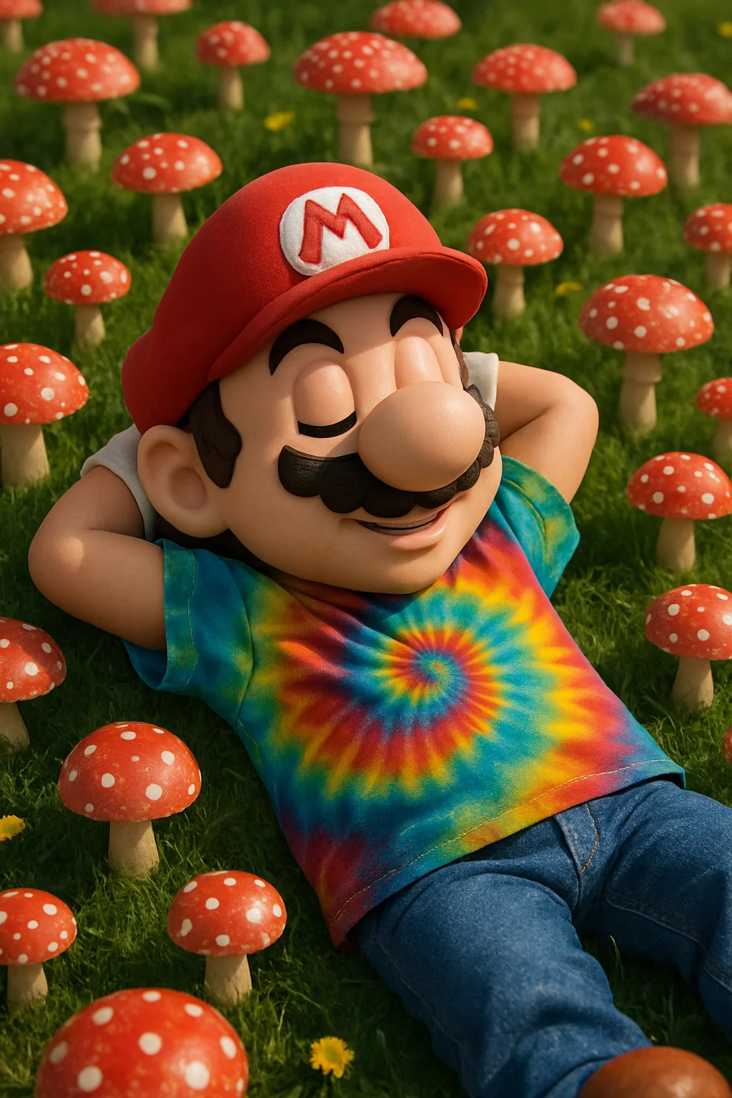 Super chill mario picture 1 of 1