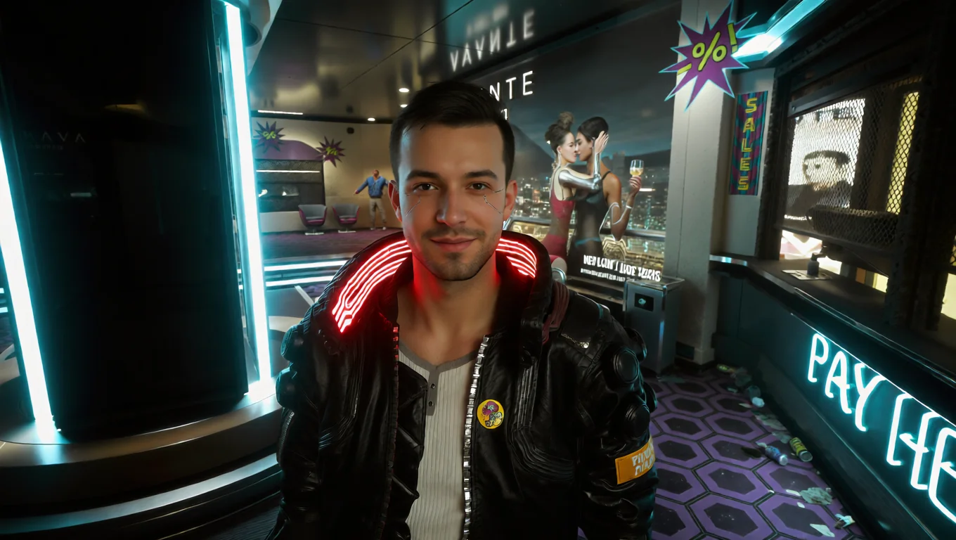 So I am working on a mod for Cyberpunk. FrameReal: Transformer-Based Frame Generation for Cyberpunk 2077. Its a mod on the frame generation tech designed to run generated frames through a 2 layer transformer model. It intercepts the rendering frame and makes it look more IRL picture 5 of 6