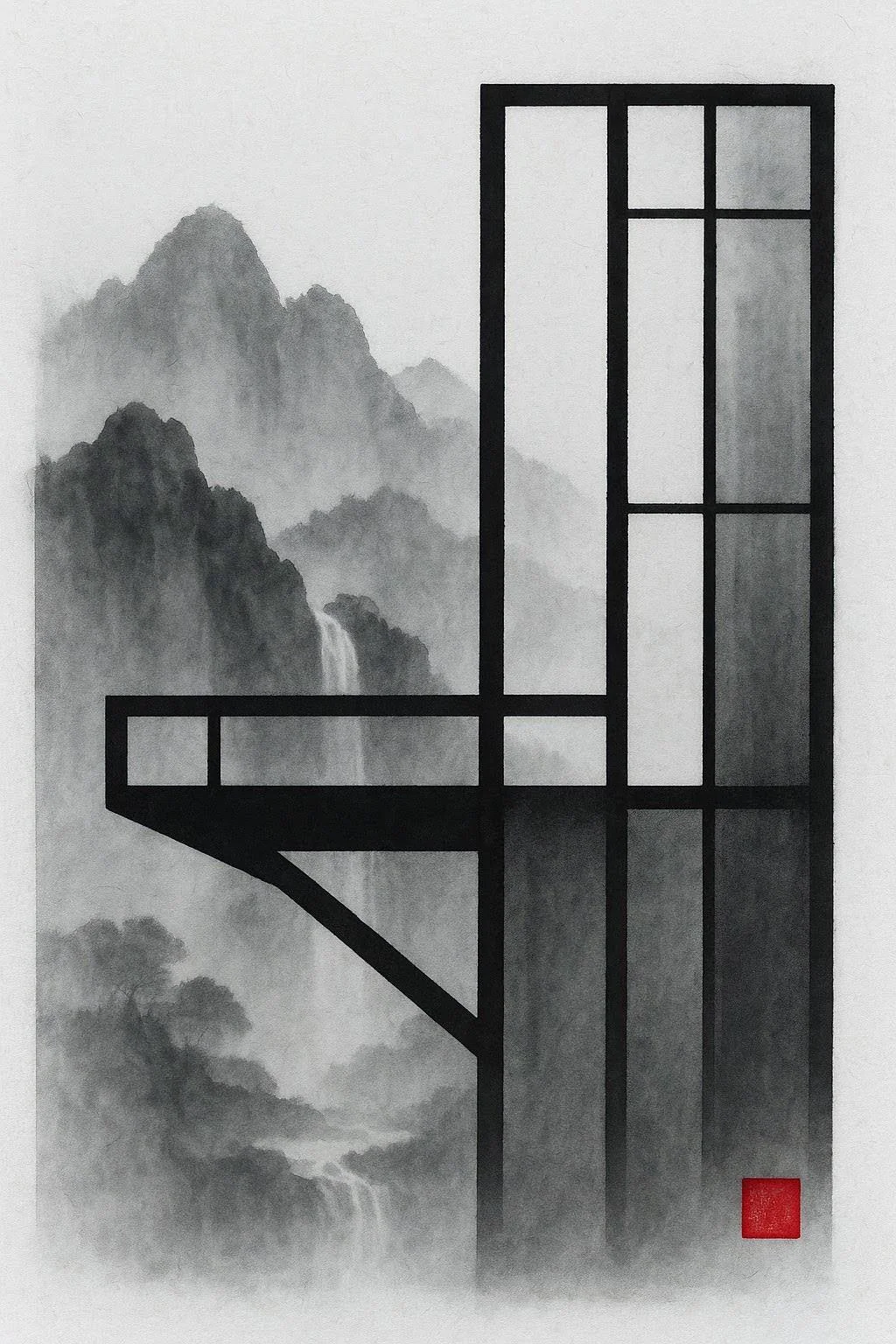 Cantilever in Fog picture 1 of 1