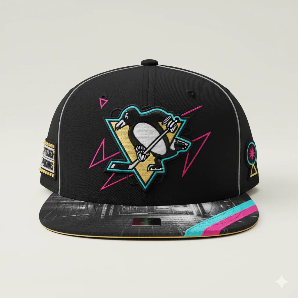 Pittsburgh Penguins Neon Nights Edition Cap picture 1 of 1