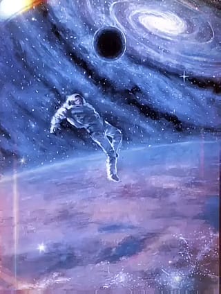 Oil painting by me and animated with AI'