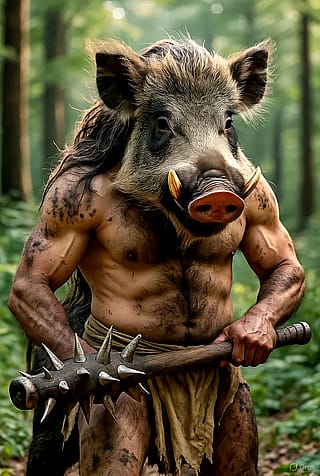 Man-Boar'