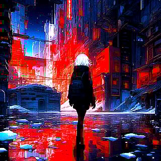 Frozen metropolis'