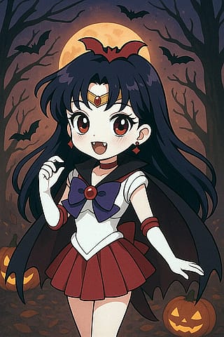 Sailor Mars as a Vampire'
