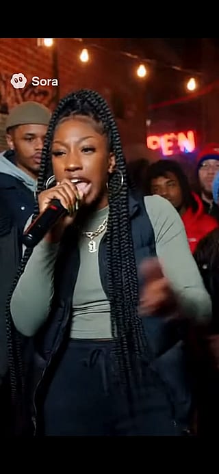 The future of female rap? (SORA 2)'