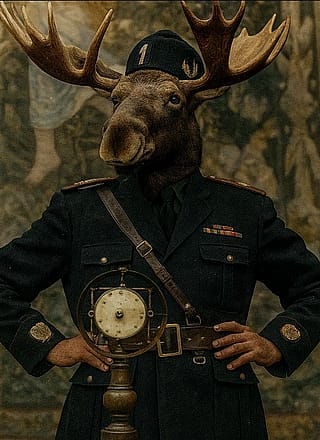 All hail, Moosolini!'