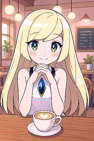 Lusamine being Adorable'