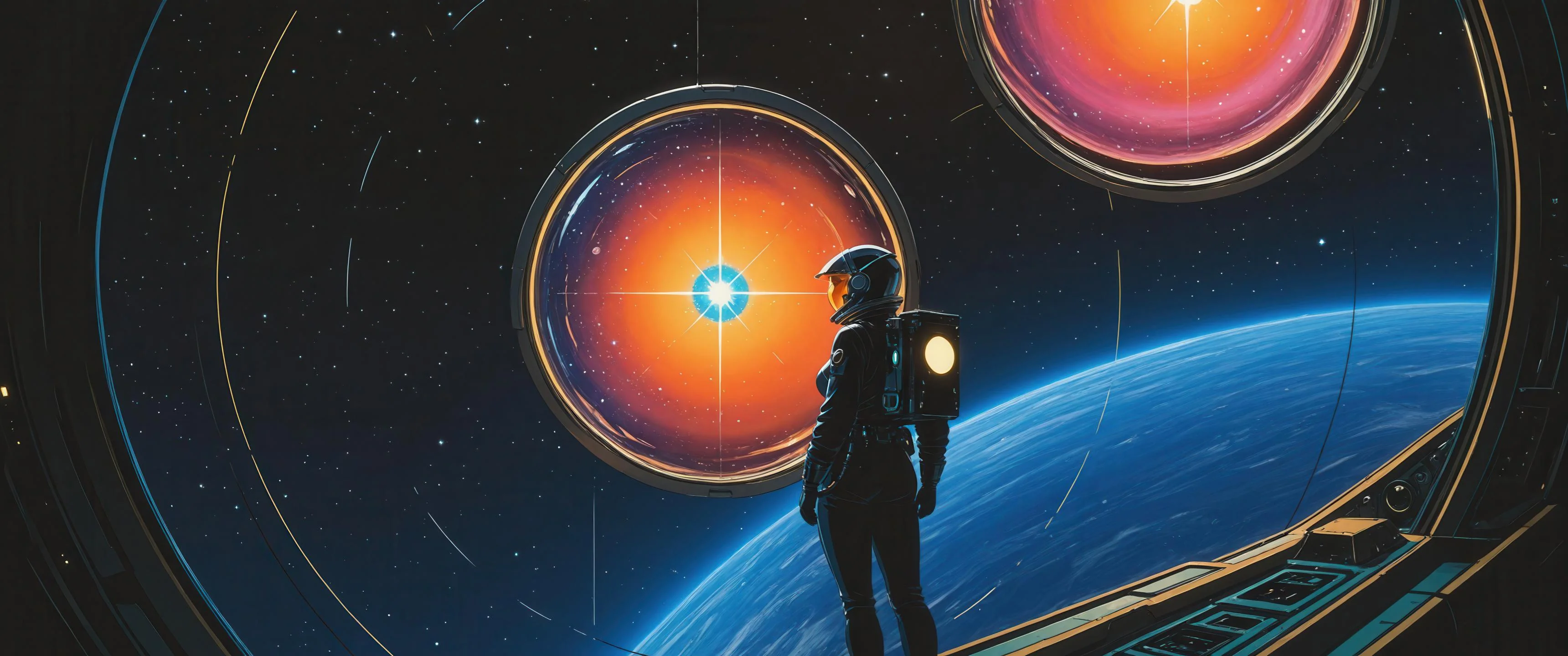 Silent Watcher in the Void [3440x1440] picture 1 of 1