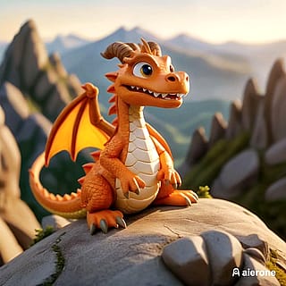 Would you adopt this cute pet? 🐉'