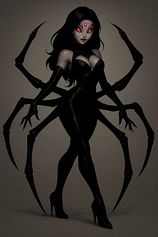 Would you date this spider woman'