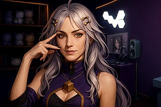 I also used Microsoft Copilot to generate an image of what Henya the Genius might look like with a more realistic model'