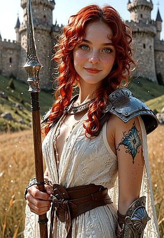Just a graceful and fierce warrior.'