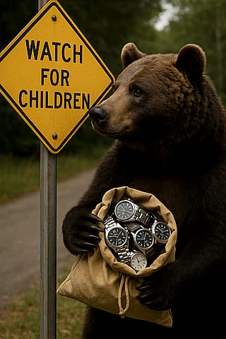 Watch for children'