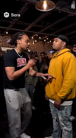 Trying to figure out what was said next (SORA 2)'