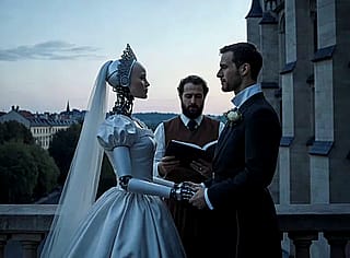 You may kiss the bride'