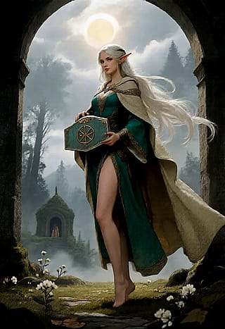 Elven Priestess'