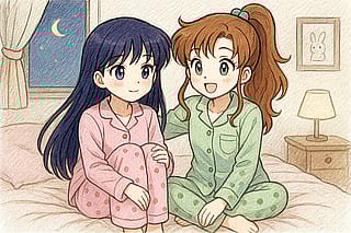 Sailor Mars and Sailor Jupiter'