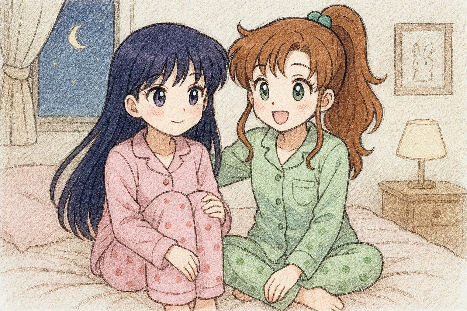 Sailor Mars and Sailor Jupiter picture 1 of 1