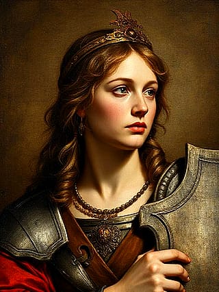Joan of Arc from DeepAI'
