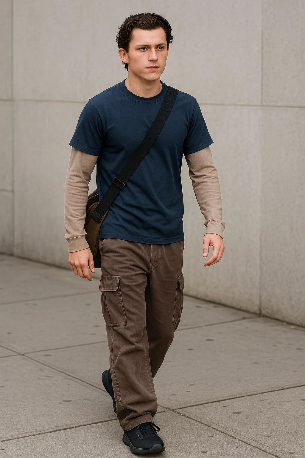 Tom Holland in a spectacular Spider-Man Peter Parker fit via sora 1 picture 1 of 1