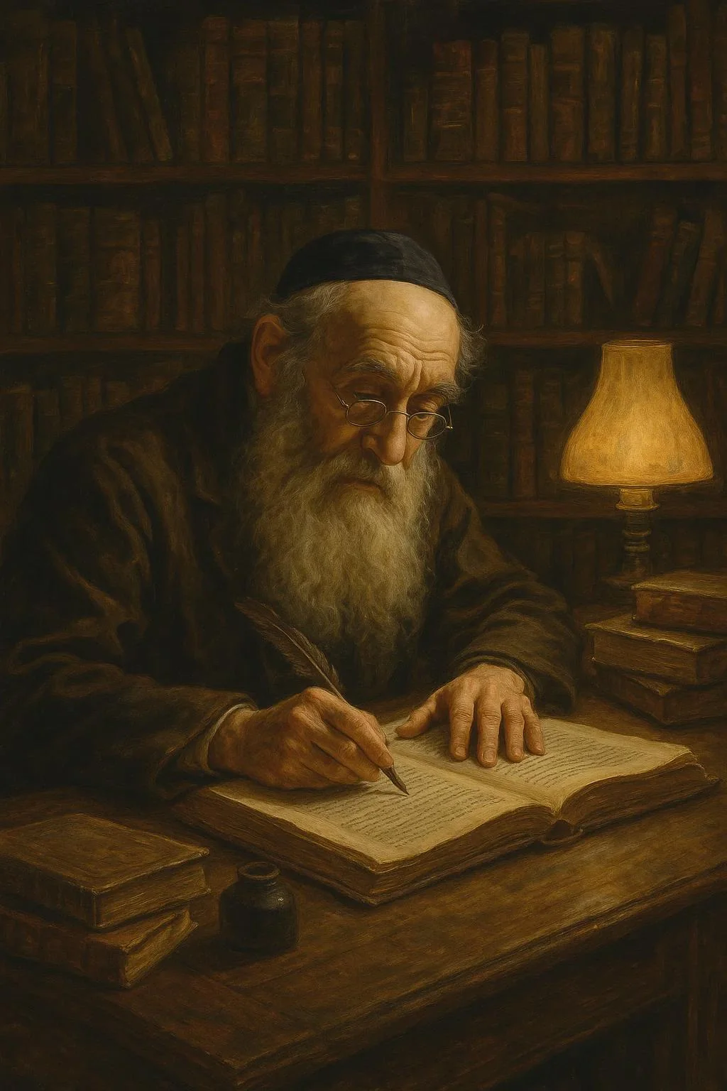 Jewish Rabbi Studying picture 1 of 1