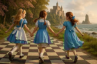 Off to see the Mad Old Wizard of Everland!'