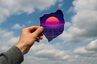 Synthwave tear'