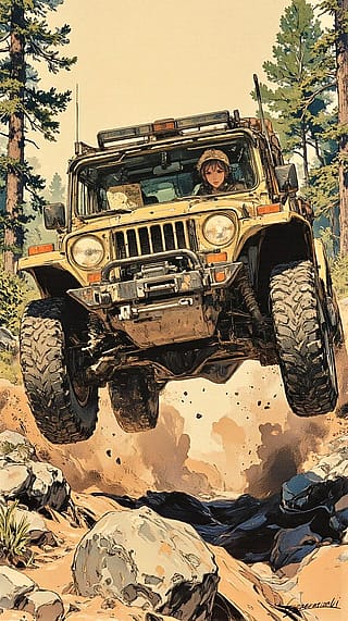 Off-Road Jump! / Phone Wallpaper Archives'