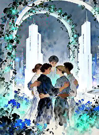 "A Love Story Written in Starlight: Future Nostalgia in Bloom"'