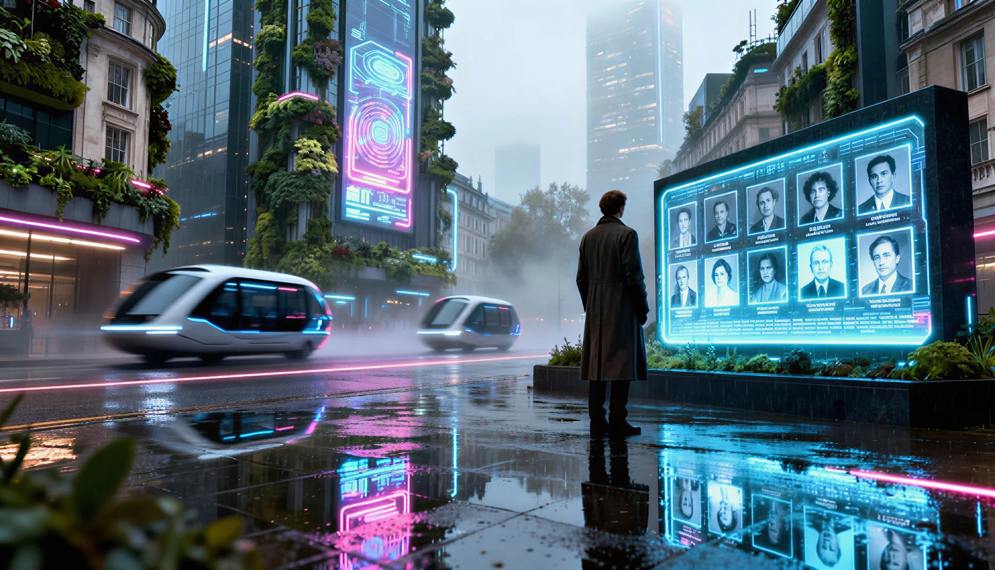 "Faces in the Static: Paying Respects to the Digital Past" picture 1 of 1