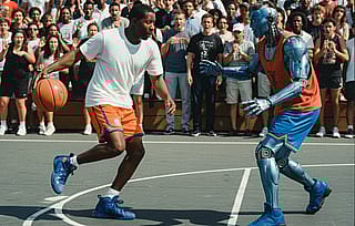 1on 1 vs Cyborg Basketball Player'