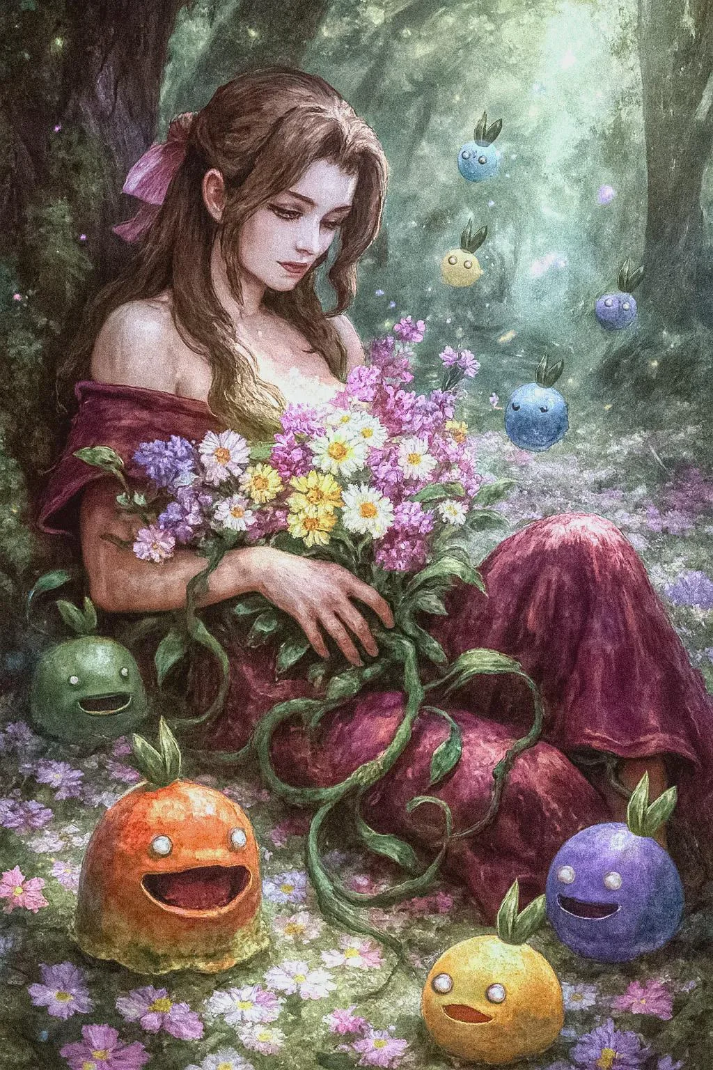 Villia from FF5 and Miniflans from FF13-2 picture 1 of 1