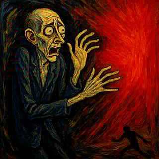 Man Afraid Of The Color Red'