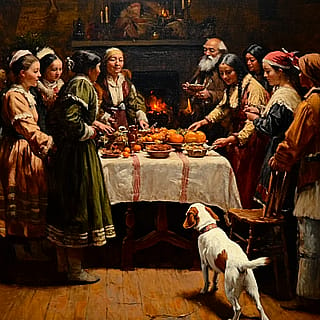 The First Thanksgiving's Unexpected Guest'