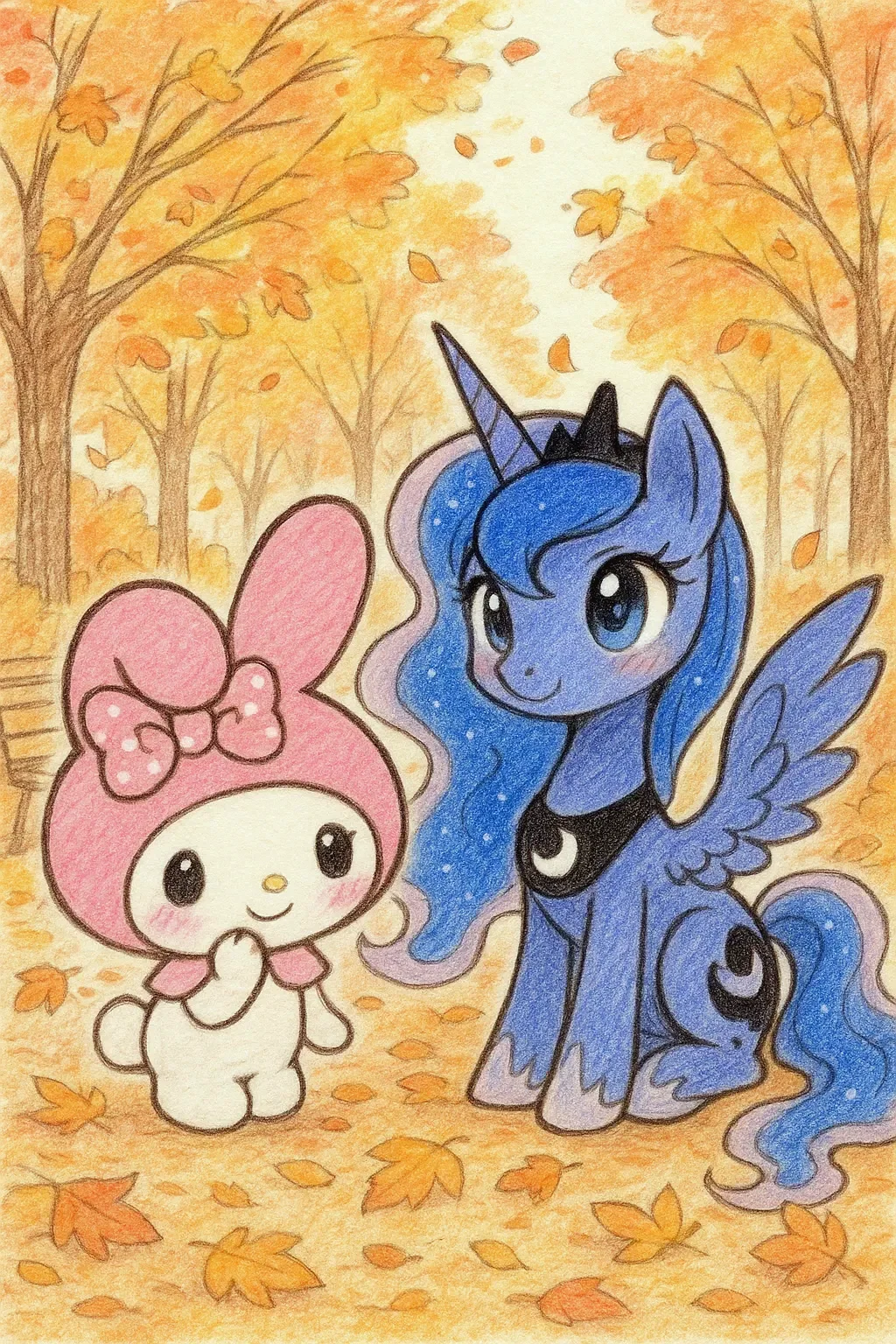 My Melody and Princess Luna picture 1 of 1