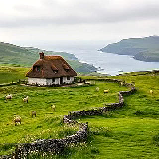 Irish Country side DeepAI'