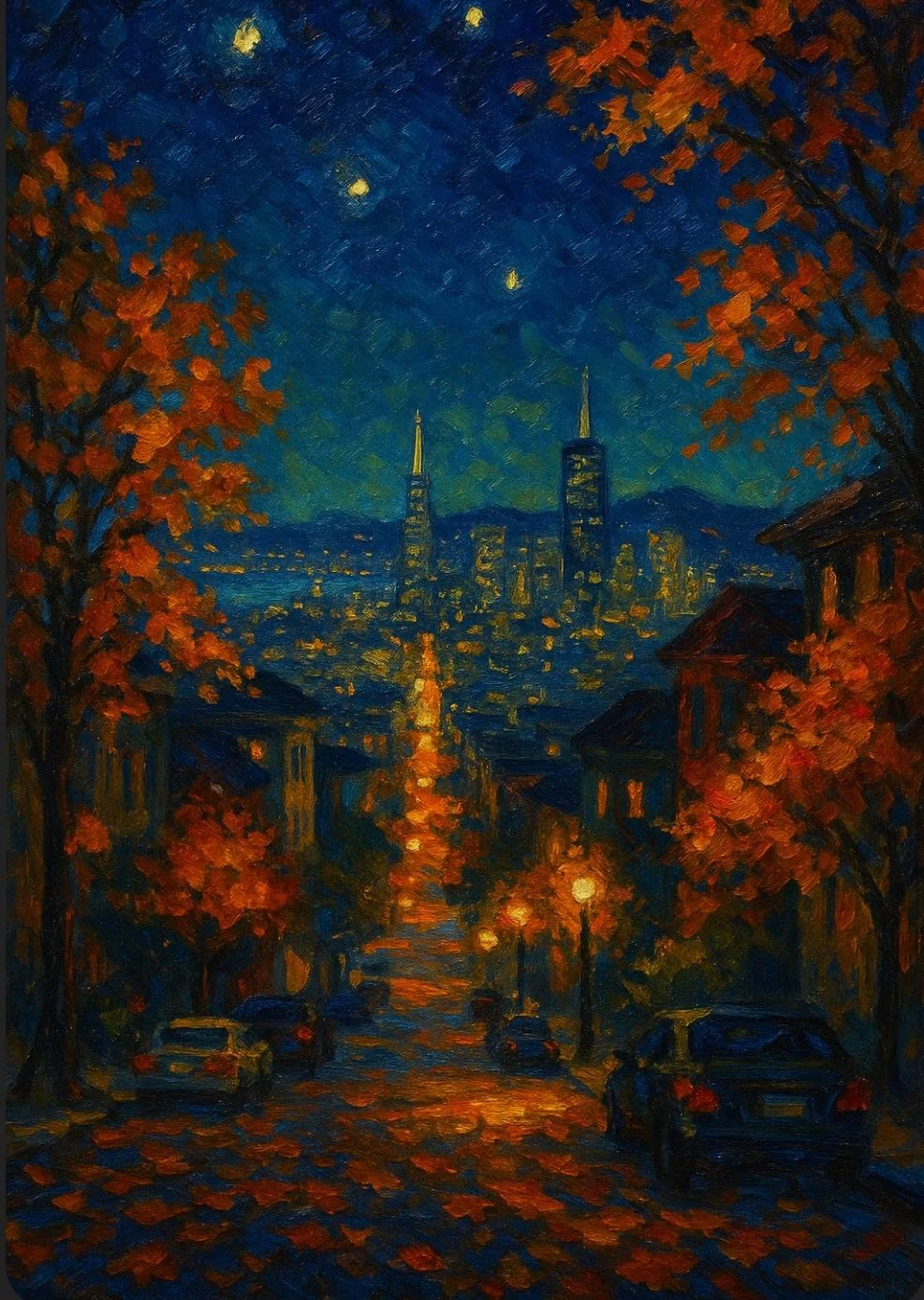 A city at night picture 1 of 1