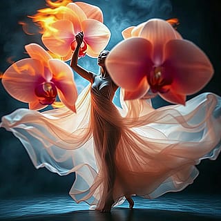 Symphony of Bloom and Grace'