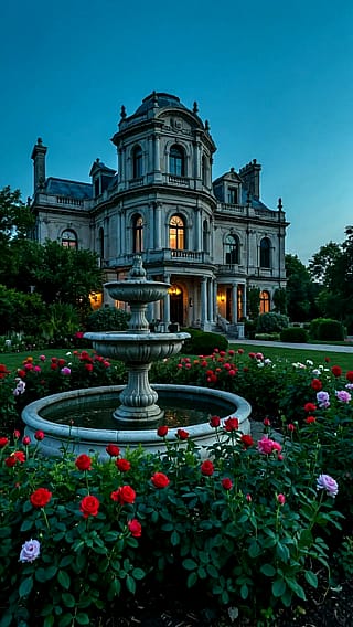 AI Romantic mansion / ImagineAI generator'