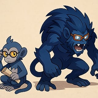 Continuing my X-Men Based Pokémon I present: Pawfessor amd Cerebrute'