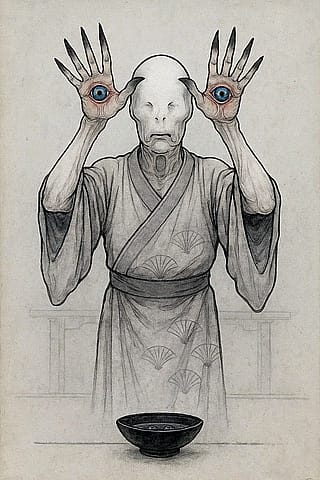 Silence Between Claps - Flicktober day 19 (The Pale Man)'